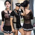 JSY порно Мужское нижнее белье Сексуальная полицейская форма косплей комплект нижнего белья горячие эротические костюмы Костюм Кошки Одежда для секса