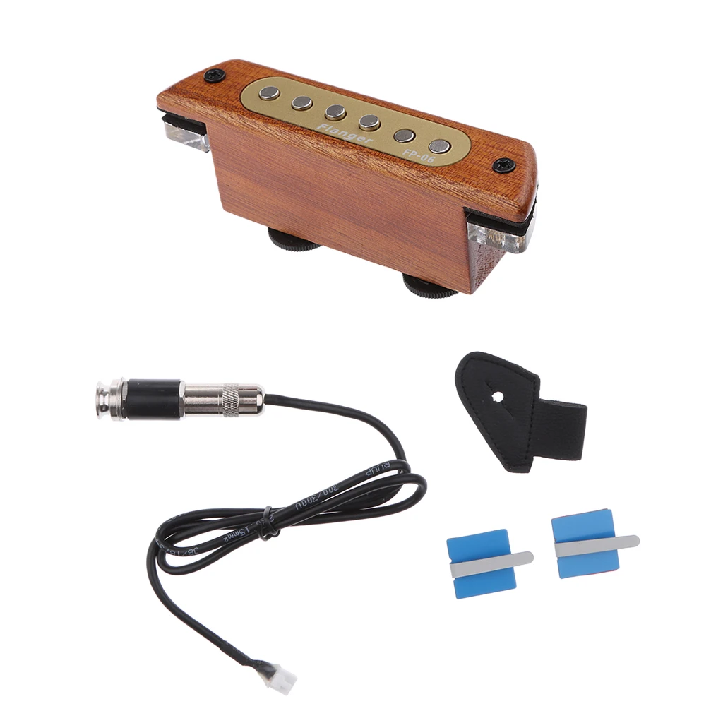 

Sound Hole Magnetic Pickup Adjustable Tone Volume for Acoustic Guitar Parts
