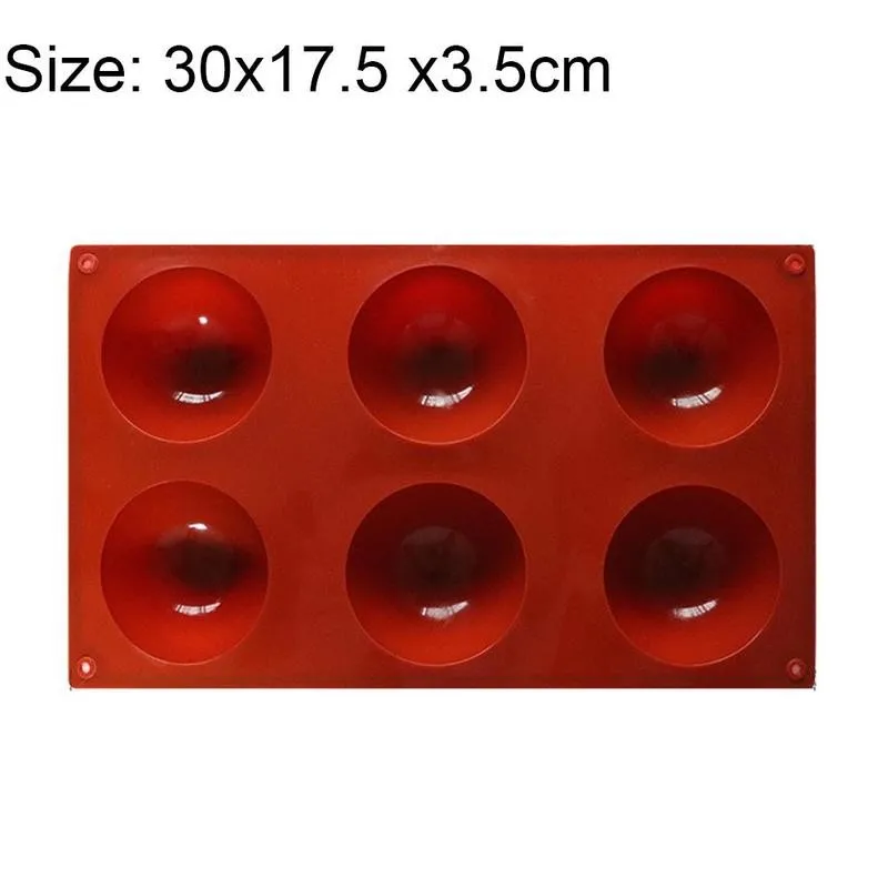 Форма для торта полушариковая Сфера силиконовая форма маффинов шоколада