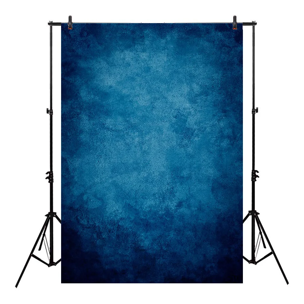 Dark Blue Abstract Backdrop for photography portrait Microfiber Head Shots Old Master photo shoot background studio photocall |