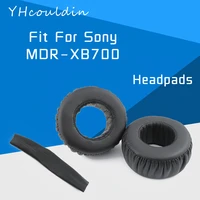 earpads for sony mdr xb700 mdr xb700 headphone accessaries replacement ear cushions wrinkled leather material
