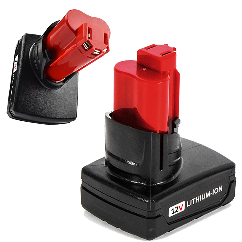 Milwaukee M12 4000mAh 6000mAh 12V Li-Ion Battery for B2 48-1