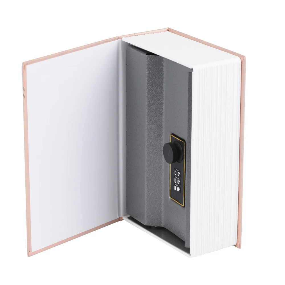 

Creative Book Safe Box Money Jewelry Collection Storage Case with Combination Lock Dictionary Book Key Box
