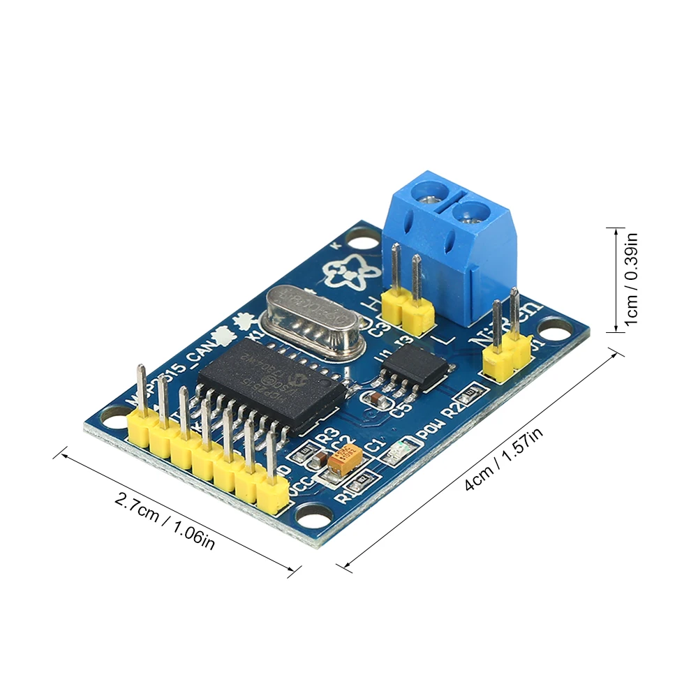 Горячая 3 шт. MCP2515 CAN Bus модуль TJA1050 приемник SPI протокол плата для Arduino 51 MCU