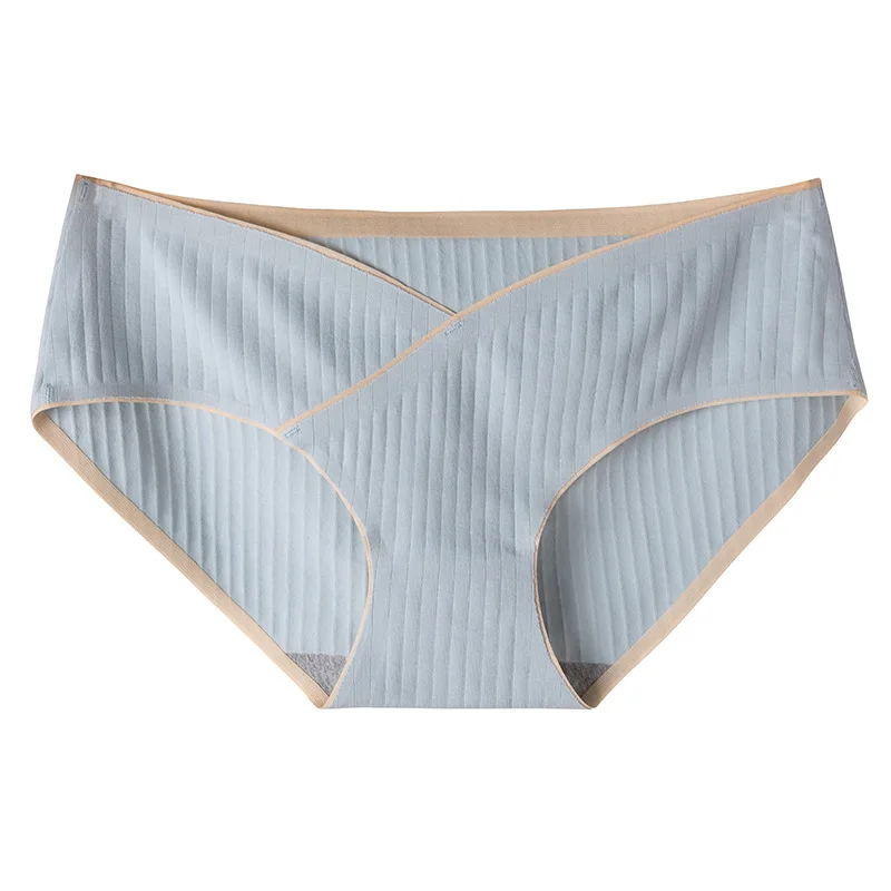 Женская одежда беременных Трусики Хлопок u-образной формы с низким уровнем талии