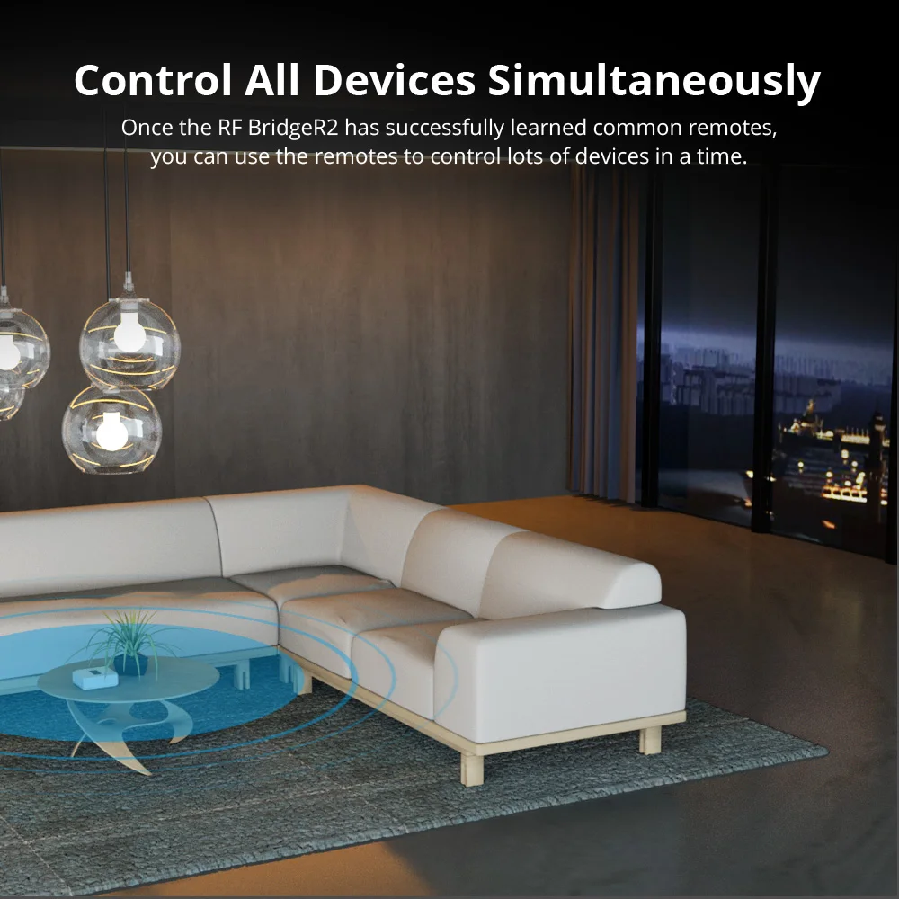 SONOFF RF BridgeR2 433 умный концентратор преобразователь МГц Радиочастотный пульт