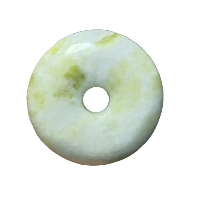 

Natural Lantian Jade safety buckle pendant, retro Jade Chinese style Jade Pei.