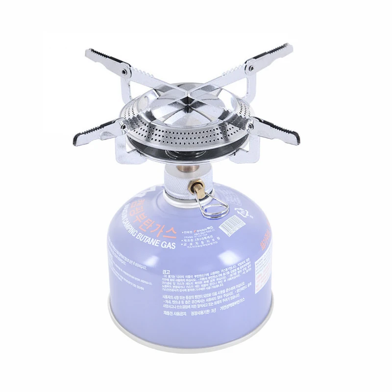 

Портативная газовая мини-горелка для выживания на природе, оборудование для приготовления пищи и пикника, Туристическая газовая плита, акс...