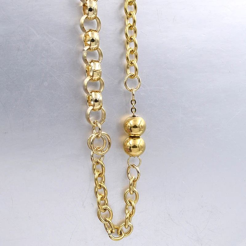 Крутая цепочка CHIMDOU золотого цвета Круглый браслет для мужчин новый стиль