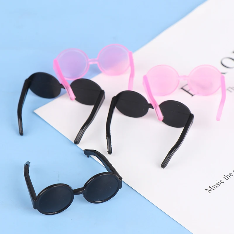 

20PCS 1:12 Dollhouse plastic Glasses Frame Eyeglass Toys Doll Accessories