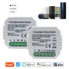 ZigBee 3,0 DIY экшн-камера с Wi-Fi подключением умный светильник Диммер модуль Управление; Приложение Smart Life приложение Tuya дистанционного Управление 12 Gang Alexa Google