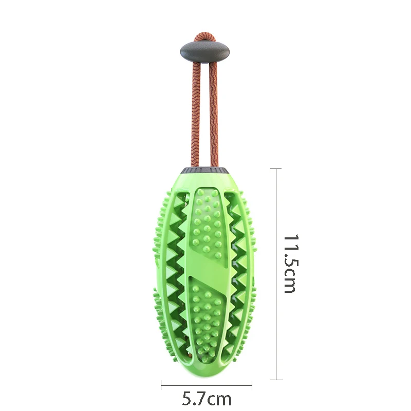 Новинка интерактивные игрушки для собак зубная щетка с шариком дозировщиком