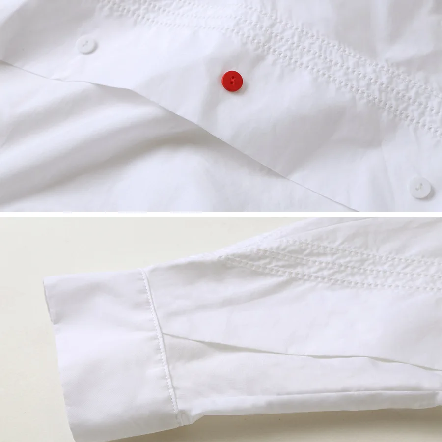 

Elegant Black&White Women Dress Lapel Lace Up Single-Breasted Woman Dresses Cotton Summer Bat Sleeves Irregular Dress For Female