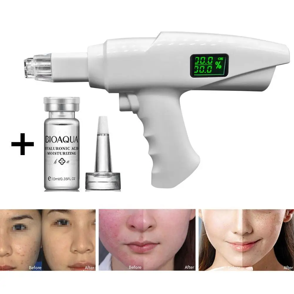 Mesotherapy Gun Vanadium Titanium Microcrystal Machine High Pressure Facial Restoration Meso Moisturizing Skin Care Tool |