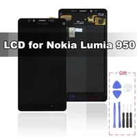 for original nokia lumia 950 lcd with frame rm 1104 rm 1106 rm 1118 display touch screen digitizer assemblyframe replacement