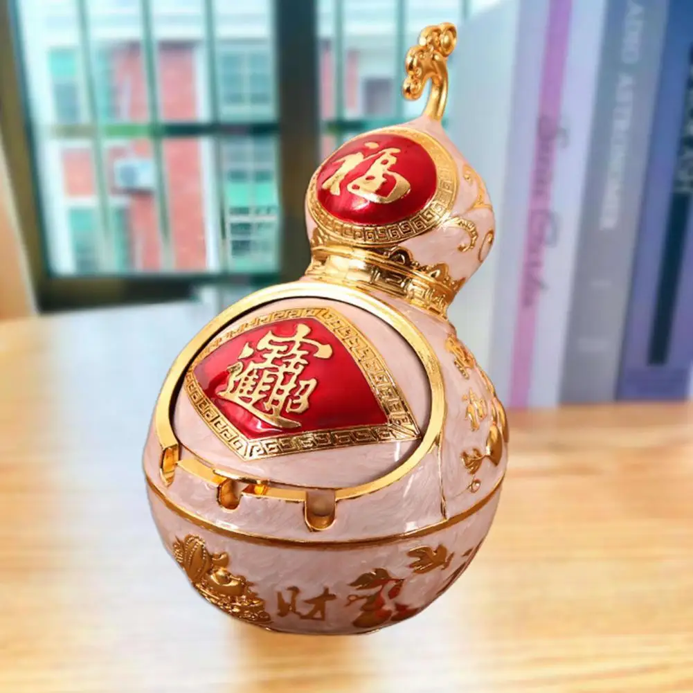 

European Style Unique Novelty Smoking Ashtray Ash Storage Tray Shockproof 3 Slots