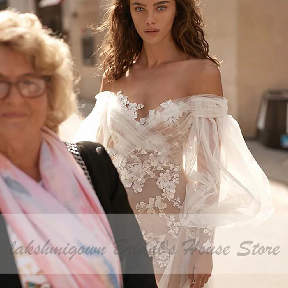 Летнее прозрачное свадебное платье с длинным рукавом женское 2020 сексуальное в