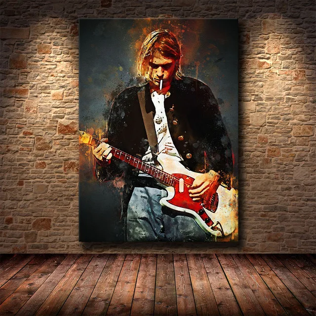 

Pop Art Pictures Interior Paintings Star Posters and Prints Rock and Roll Band Canvas Living Room Graffiti Portrait Home Decor