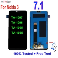original 5 84 lcd for nokia 7 1 ta 1097 ta 1096 ta 1095 ta 1085 lcd display touch screen assembly replacement