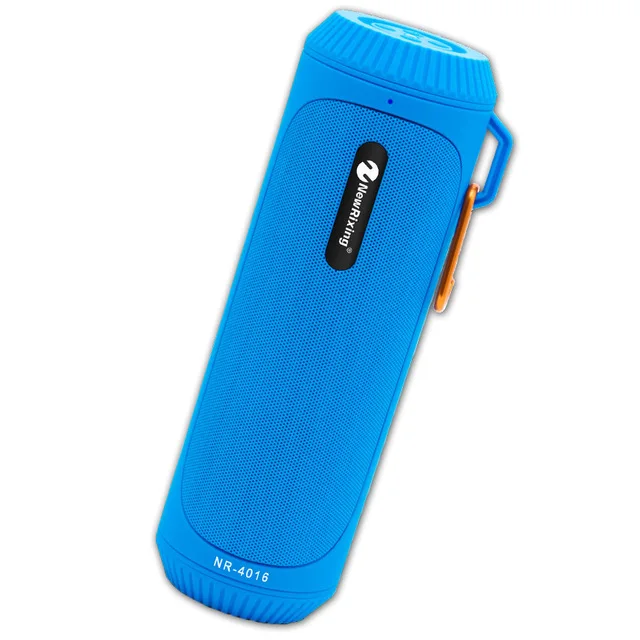 blue speaker Bluetooth Колонка 2000 мАч портативный громкий динамик водонепроницаемый сабвуфер беспроводной динамик поддержка TF FM стерео HiFi Enceinte - Цвет: blue speaker