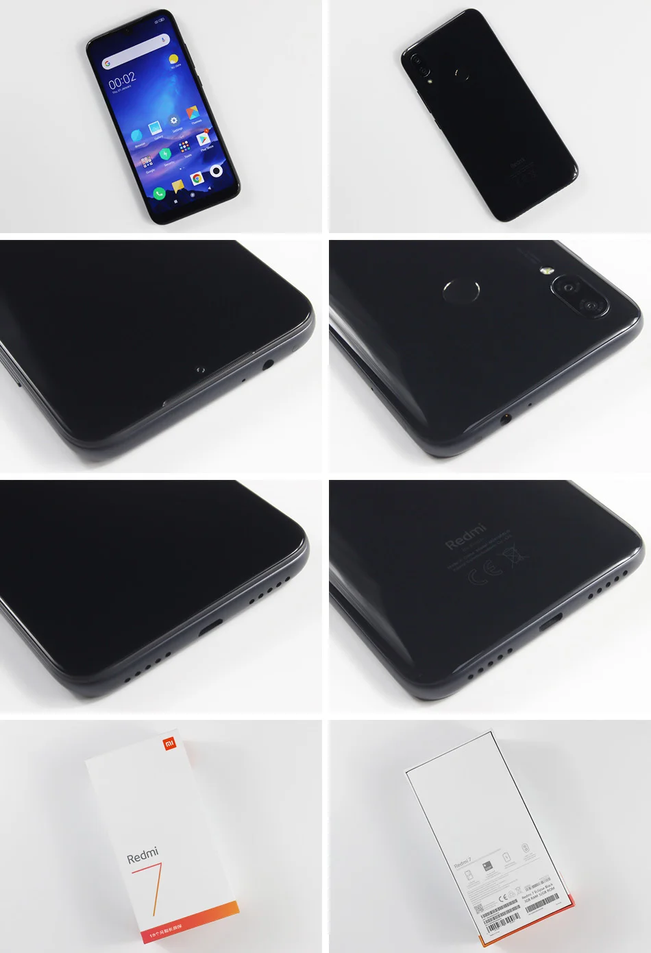 Глобальный Встроенная память Xiaomi Redmi 7 4 Гб 64 Гб мобильный телефон Snapdragon 632 Octa Core 6,26 дюйма, разрешение Full Экран 12MP Камера 4000 мА/ч, Батарея