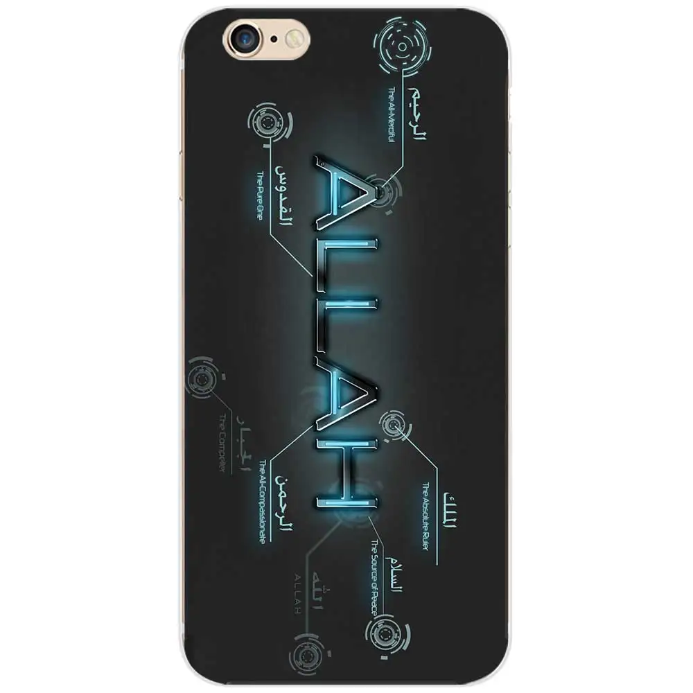 Чехлы для iPhone 6 7 8 S XR X Plus 11 Pro Max на заказ арабский Allah Theme Is One мягкий ТПУ | Мобильные