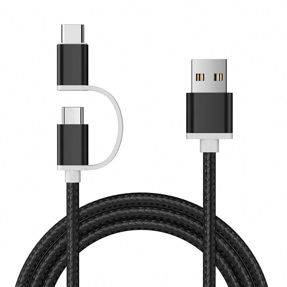 

2 в 1, USB-кабель для быстрой зарядки и передачи данных