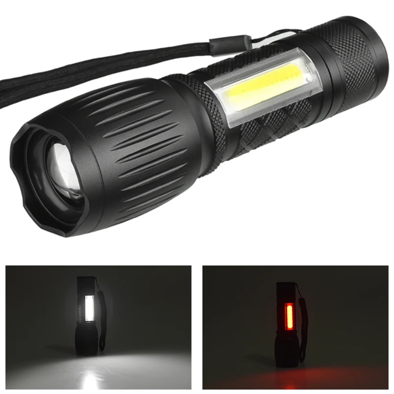 Ультраяркий светодиодный фонарик CREE XM L T6 масштабируемый велосипедный фонарь с