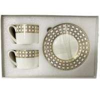 tea cup and coffee plate two piece set with food box porcelain various plain porcelain