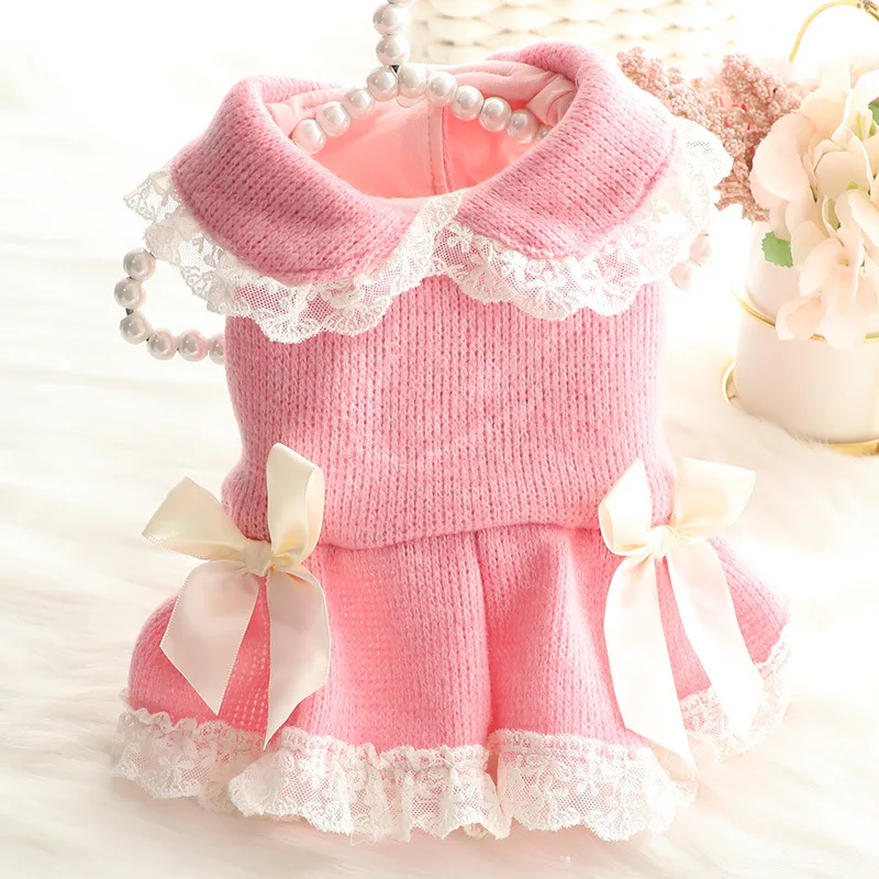 

Милая зимняя одежда для собак и кошек, юбка принцессы, костюм для чихуахуа, йоркширского терьера, пуделя, померанского щенка, Новинка