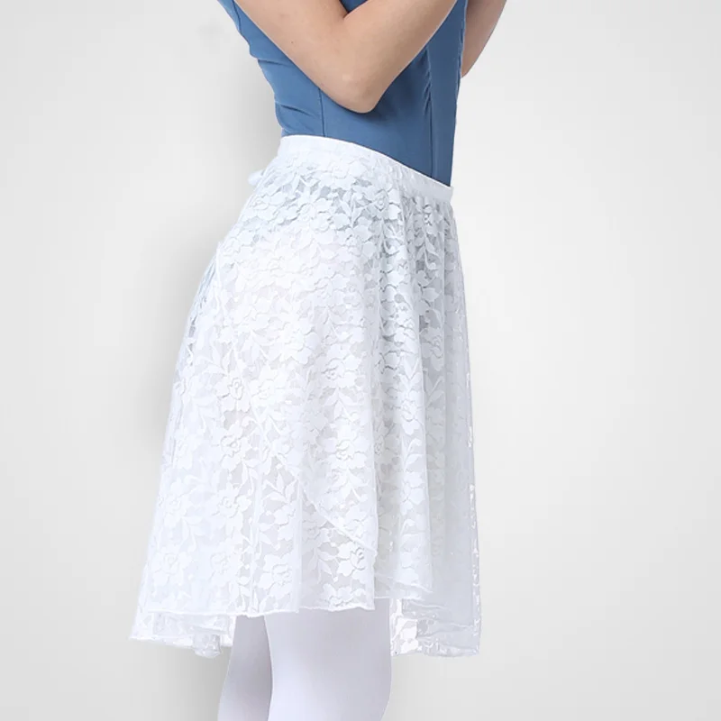 Красивый балет похожий на женский синий цвет хорошее качество кружевной шарф