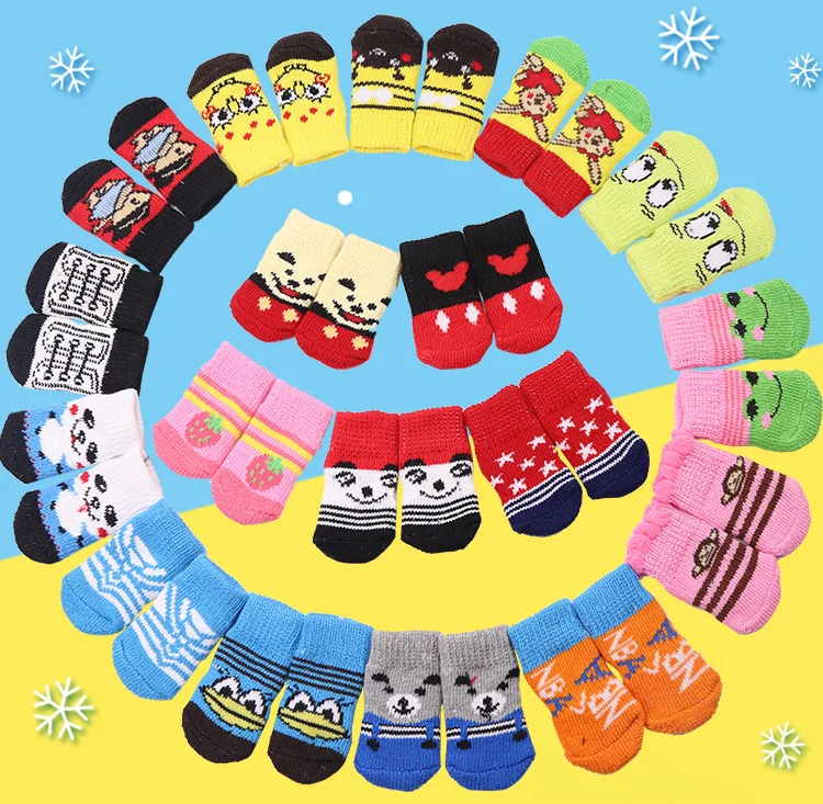 4 шт. носки для кошек и собак|Обувь собак| |