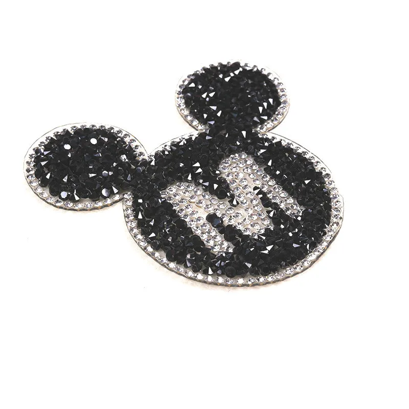 Новое поступление детская одежда с буквенным принтом M стразы нашивки железные