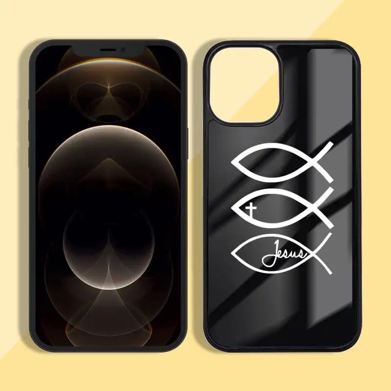 

Faith Christian Religious Jesus Phone Case Silicone TPU+PC For iPhone11 12 mini Pro MAX 7 8 Plus X XR XS Samsung S20 10 9 8 Plus