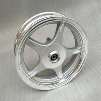 scooter front rear alluminum alloy wheel rim hub for kymco ck gy6125 ymh125cc moped electric vehicle size 2 50 10 accessories