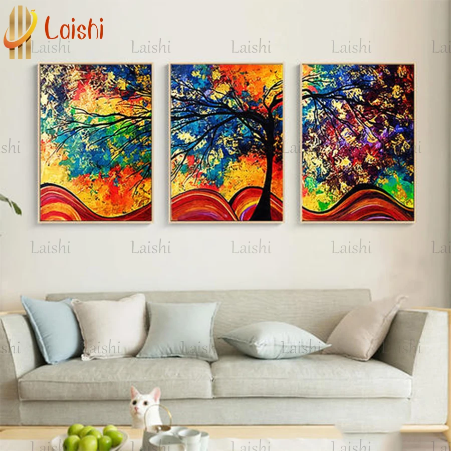 

3 шт., абстрактные граффити, с рисунком