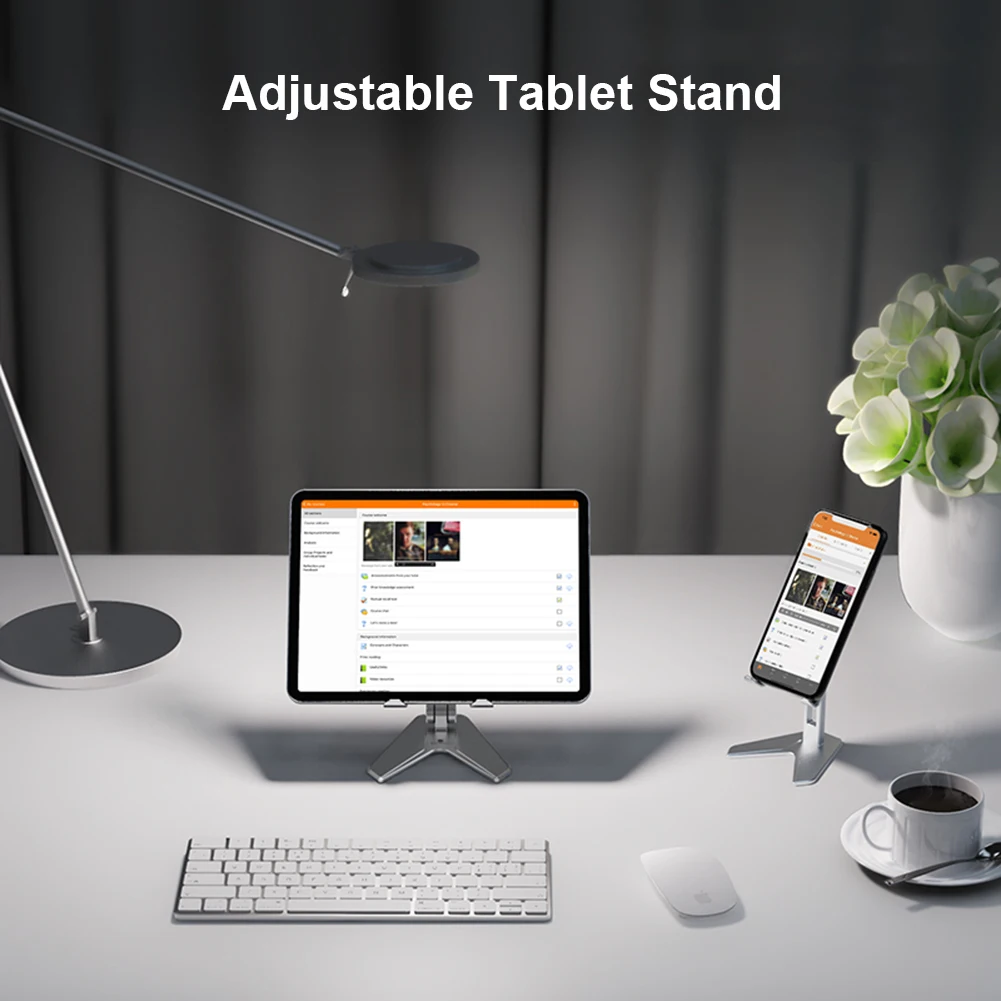 Подставка для планшета регулируемый складной держатель Xiaomi Mi Pad 4 Samsung iPad Pro Air Mini 12