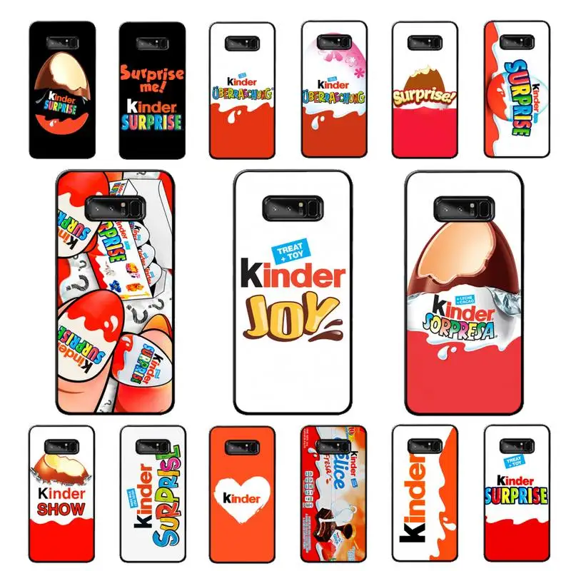 

YNDFCNB New Trolly egg KINDER JOY Surprise Phone Case for Samsung note 3 4 5 7 8 9 10 pro plus lite 20 ultra