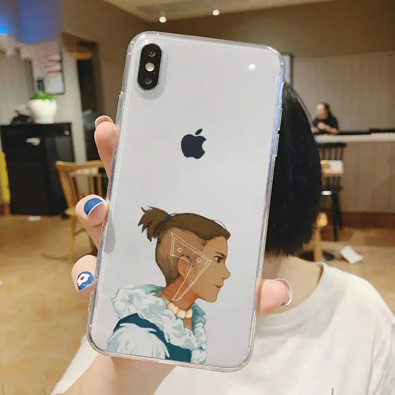 

Avatar the Last Airbender anime Phone Case Transparent soft For iphone 5 5s 5c se 6 6s 7 8 11 12 plus mini x xs xr pro max