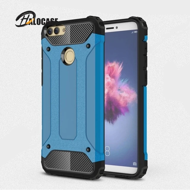 

For Huawei P Smart / PSmart Hybrid Rugged TPU Armor + PC Phone Cover for P8 P9 Lite 2017 P10 Plus P20 Pro Honor Case 8 10/9