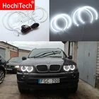 Для BMW E53 X5 2000 2001 2002 2003 Premium Super Bright White 3528 SMD LED Angel Eye Kit дневные ходовые светильник ни DRL