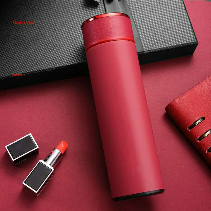 

K-STAR STORE 500ML 304Stainless Steel Hot Water Bottle Travel Coffee Mug Tea Milk Mug Thermos Vacuum Flasks Temperature Display