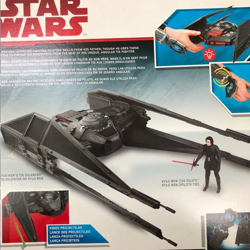 

Star Wars E8 Force Starts 3.75-inch Fighter Class D Spaceship Model C1252 Boy Toy Model