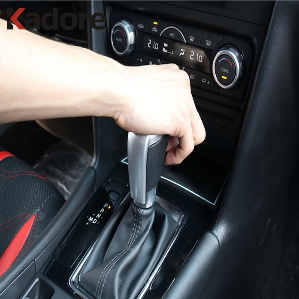 Коробка передач для Mazda 2 3 6 5 9 2017 2019 спортивный стиль крышка шестерни накладка