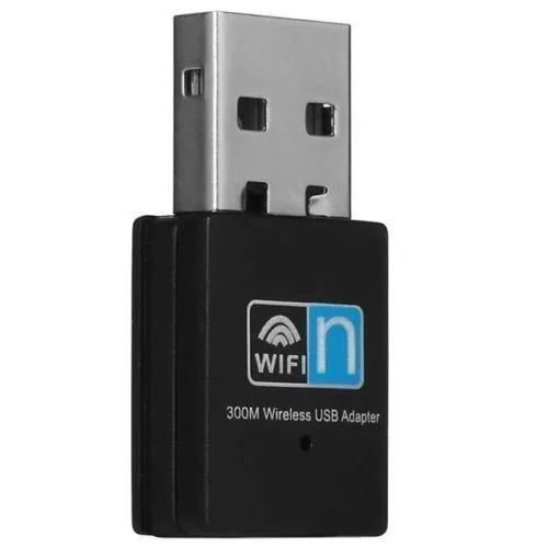 Ouhaobin(Ouhaobin) Внешний 300 Мбит/с м мини USB WiFi беспроводной адаптер Сетевая LAN Карта