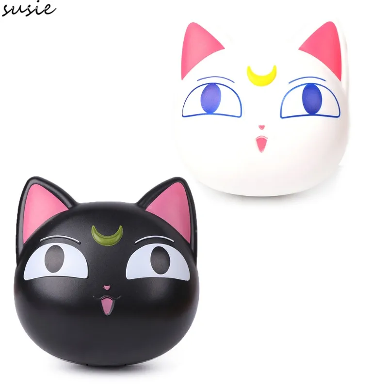 

Lens Box Cartoon Cute Cat Portable Contact Storage Case Mirror Container Holder