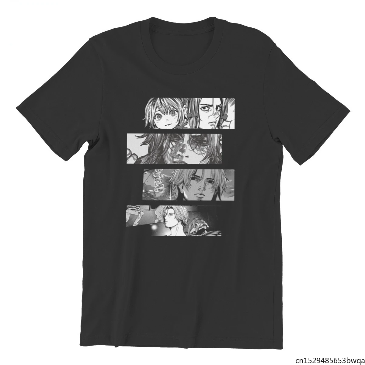 

Renji Yomo Tokyo Ghoul Anime Manga Pink Round Collar Customize T-shirts Unisex Tee