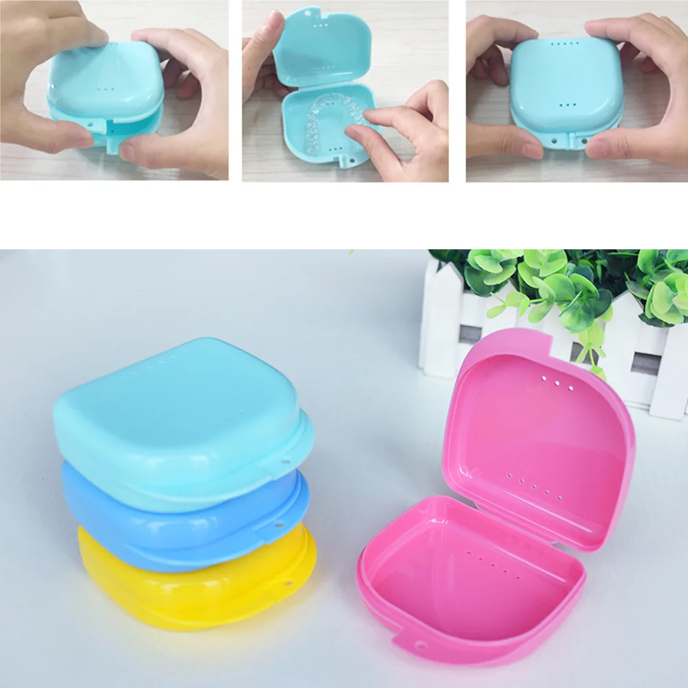 1 шт. для хранения протеза чехол стоматологический ортодонтический фиксатор