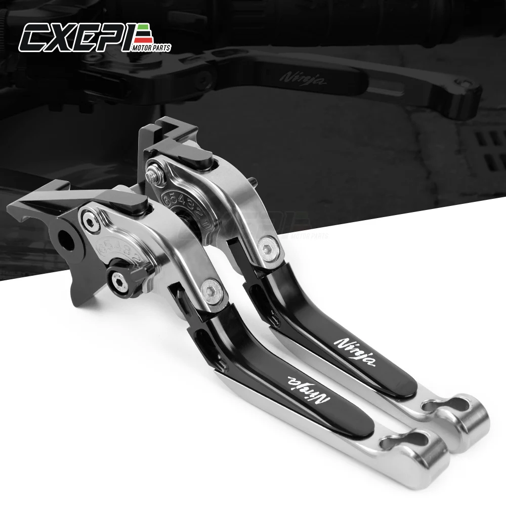 Для Kawasaki Ninja 250 300 Z300 400 Z400 2018 2019 аксессуары для мотоциклов CNC алюминиевые рычаги