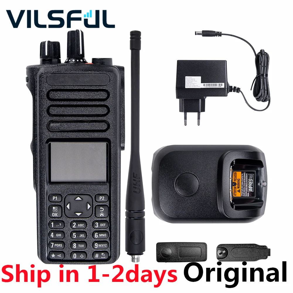 Walkie Talkie Long Range Portable UHF VHF Handheld Digital Two Way Radio  for MOTOROLA XiR P8660i